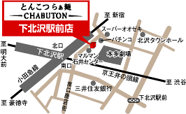 下北沢駅前店の地図